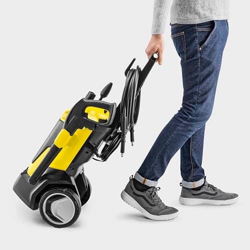 Kärcher K 7 WCM FJ Home pressure washer, max. pressure 180 bar, flow rate: 600 l/h, surface power: 60 m²/h, weight: 17.1 kg, HD gun, Vario Power jet hose, rotabuse and nozzle - Image 3