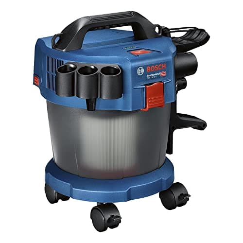 Bosch Professional 18V System Cordless Wet and Dry Vacuum Cleaner GAS 18V-10 L (without battery or charger, with 1.6 m hose, set of 3 tubes) & GBA Lithium-Ion Battery CoolPack 18 V 4.0 Ah, Black - Image 5