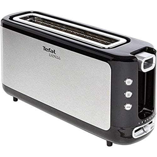 Tefal TL365ETR Express Toaster, Stainless Steel/Black, 37 x 18 x 10 cm - Image 2