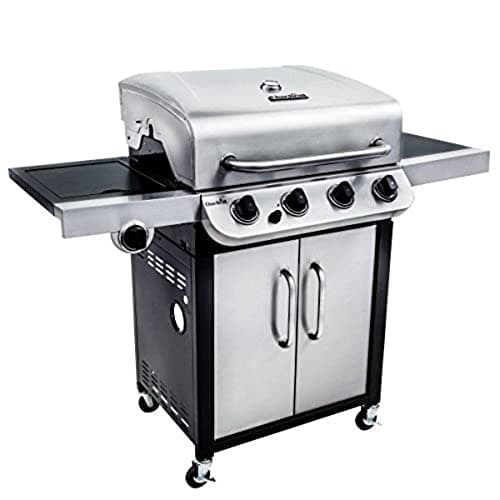 Char-Broil Convective Series 440S -- 4 burner gas grill with side burner, stainless steel finish. - Image 2
