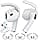 AhaStyle Eartips for AirPods 4th Generation (2024) 【Storage Pouch Added】3 Pairs S/M/L Silicone Non-slip Replacement Tips Compatible with Apple AirPods 4th Gen (White) - Image 3