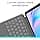 Logitech Combo Touch for iPad Air 13-inch (M2)(2024) Keyboard Case and Digital Stylus Pencil (2024 and later), French AZERTY Keyboard - Grey - Image 5
