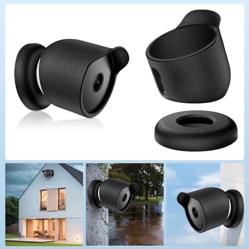 Silicone Protective Case Compatible with Google Nest Cam Outdoor Indoor Security Camera (Battery) Waterproof Dustproof Case for Google Nest Cam (Battery) - Image 7