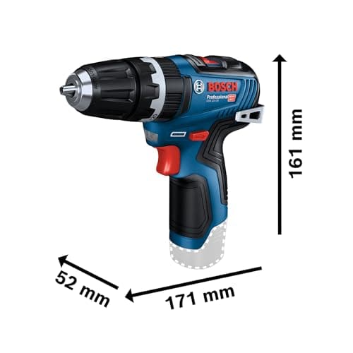 Bosch Professional 12V System perceuse-visseuse à percussion sans-fil GSB 12V-35 (couple dur/tendre 20/35 Nm, avec 1 clip de ceinture, 1 porte-embout, L-BOXX) - Image 5
