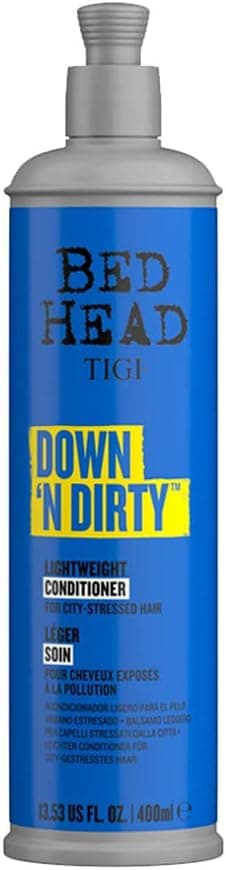 Bed Head by TIGI Down N' Dirty Detoxifying Clarifying Conditioner to Eliminate Build-up for All Hair Types 600ml - Image 1