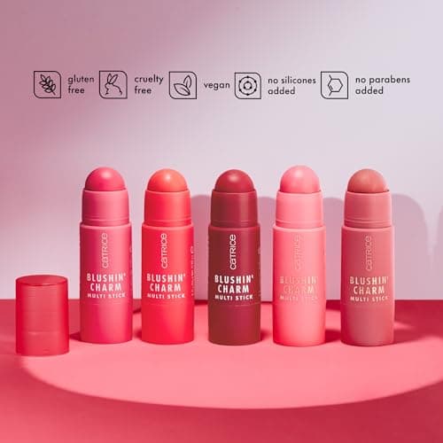 Catrice - Blush en Stick Blushin' Charm Multi Stick - 10 Pink Sweetheart - Image 6