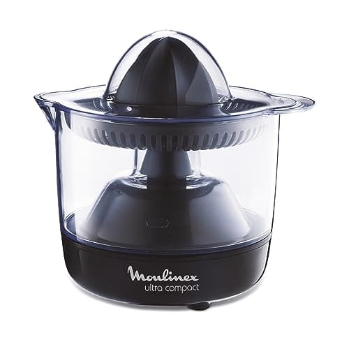 Moulinex Electric Citrus Press, Double Rotation, Capacity 0.45 L, Ultra Compact, Black PC120870 - Image 4
