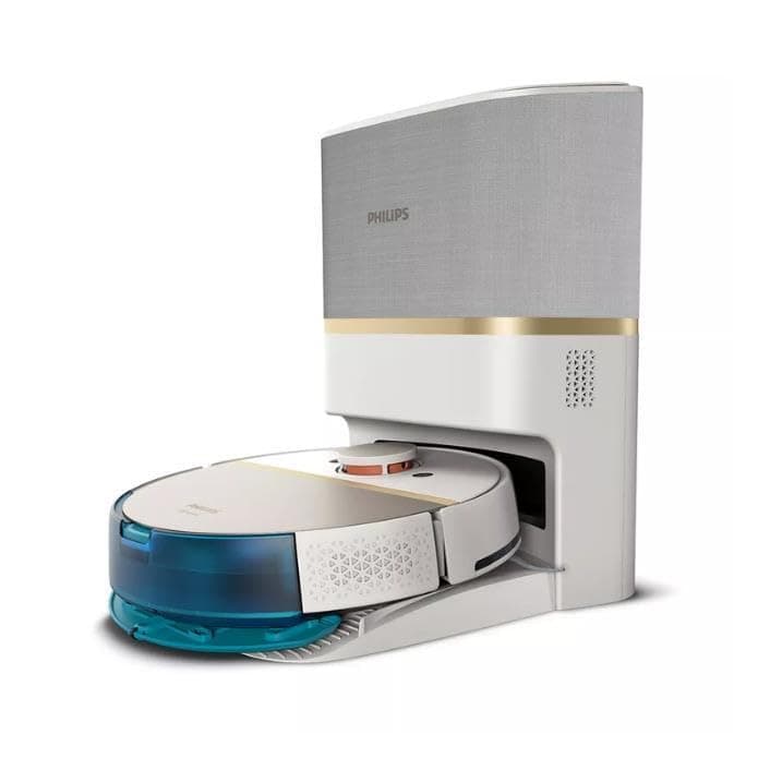 Philips Homerun Series 7000 Robot Vacuum Cleaner, High Suction Power (5000 Pa), Detecting Small Objects, with Station, for Carpet and Pet Hair, White, Connected App (XU7100/02) - Image 5