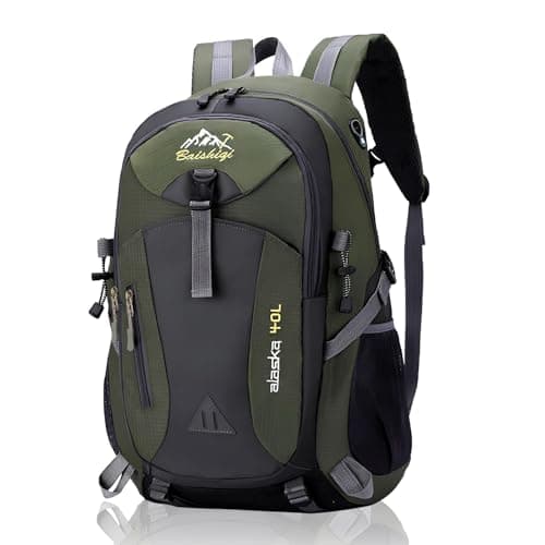 Lightweight Hiking Backpack 40L Polyester Travel Trekking Backpack for Women Men Outdoor Sports Camping Climbing Skiing Cycling - Image 2