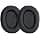 kwmobile 2 x Ear Pads Compatible with Kingston HyperX Cloud II 2 / Cloud III 3 / III S / 3S - Foam Ear Pads for Headphones - Black - Image 2