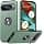 JAME Google Pixel 9/9 Pro Case, 360 Degree Rotating Magnetic Stand Military Protection Camera Protection Shockproof Case Alpine Green - Image 3