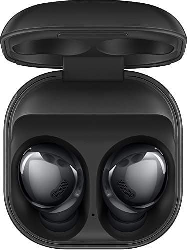 Samsung Galaxy Buds Pro, écouteurs sans fil, écouteurs sans fil, batterie longue durée, 3 microphones, Sound by AKG, haut-parleurs 2 voies avec Araree Clear Cover, Phantom Black (version allemande) - Image 4