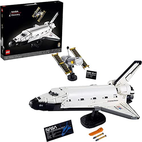 LEGO 10283 Icons NASA Space Shuttle Discovery Adult Gift LEGO Rocket Collection - Image 3