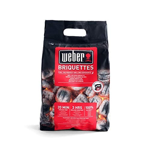 Weber Briquettes (2 kg), for a long and constant combustion, ideal for long grilling of food, 100% natural wood, EU product, sustainably obtained, FSC certified (17705) - Image 2