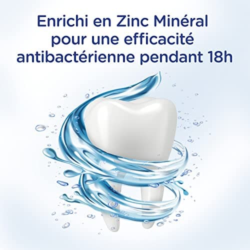 SIGNAL - Bain de Bouche Intégral 8 Détox Complète - Infusé au Charbon Actif - Enrichi en Zince Minéral pour une éfficacité antibactérienne pendant 18h - Sans Alcool - 500ml (Lot de 2) - Image 8