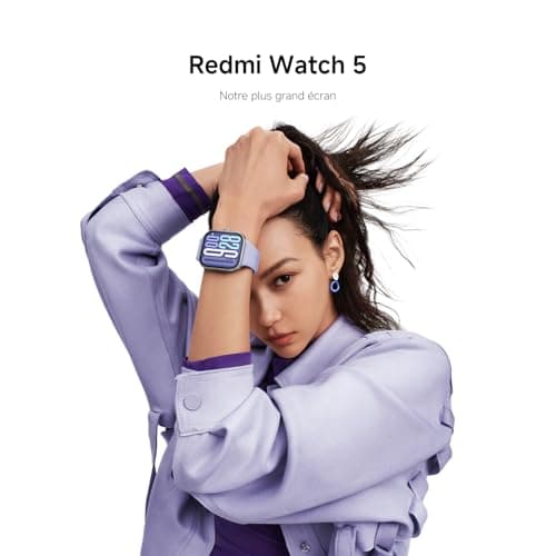 XIAOMI Redmi Watch 5 Smart Watch, Sports and Fitness Tracker, 53 mm AMOLED Display, Up to 24 Days of Battery Life, 150+ Sports Modes, Heart Rate Monitoring, Lavender - Image 4