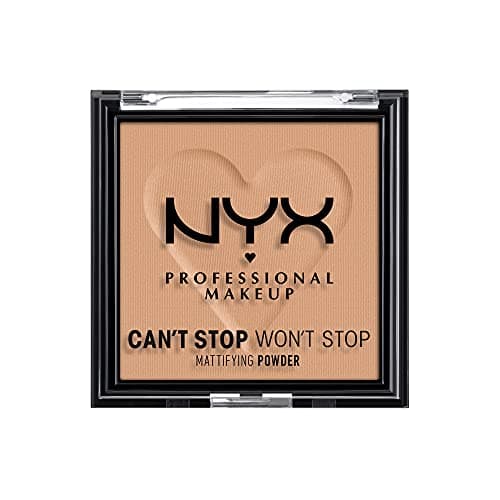 NYX Professional Makeup Poudre Matifiante Can't Stop Won't Stop Mattfying Powder, Fini Mat, Tan - Image 2
