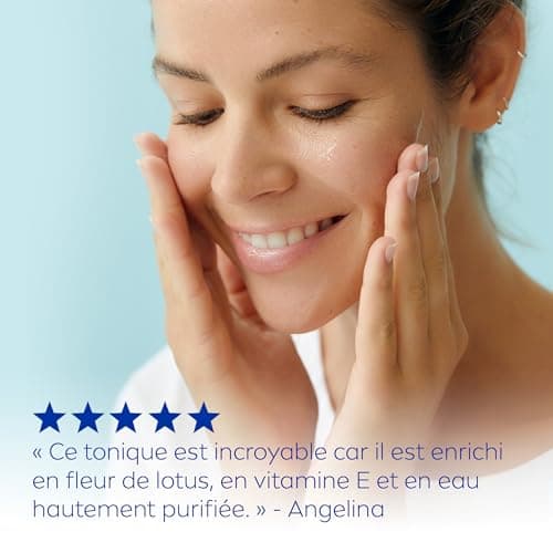 NIVEA - Tonique Fraîcheur - Nettoyant Visage - Elimine Les Impuretés & Tonifie La Peau - Rafraîchit & Hydrate - Fleur De Lotus, Hydramine & Vitamine E - Vegan - Peaux Normales & Mixtes - 200 ml - Image 6