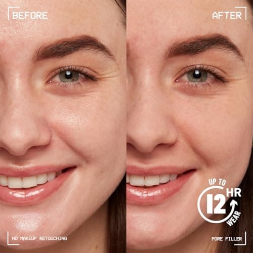 NYX Professional Makeup Pore Filler Primer, Makeup Primer, Blurring Effect for Reduced Pores and Unified Complexion, Enriched with Vitamin E, Vegan Formula, 20 ml - Image 6