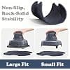 Crispi PowerPod Ninja Custom Silicone Coaster for Air Fryer Accessories Heat Resistant Non-Slip Counter Protector - Image 4