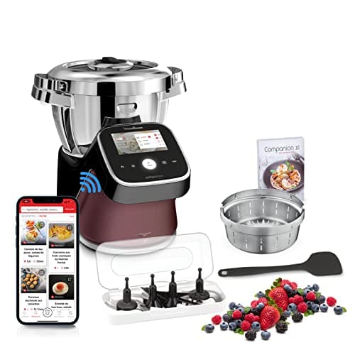 Moulinex, I-Companion Touch Pro, 18 functions, Connected, Integrated Weighing, XL Capacity 10 People, Black, Made in France, HF93E610 - Image 3
