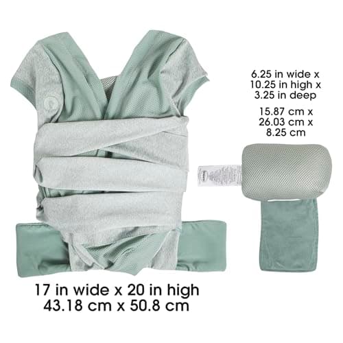 Chicco Boppy ComfyHug Ergonomic Baby Sling for Newborns, from 2.5kg, Easy to Use and Comfortable Backpack, Parent Oriented, Adjustable Harness, Head and Neck Support, - Image 5