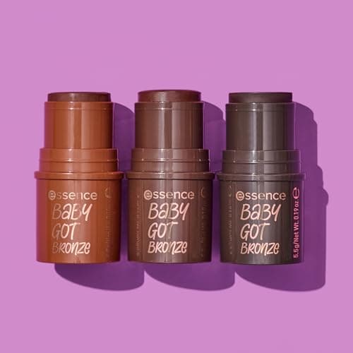 Essence Cosmetics Baby Got Bronze Bronzing Stick Bronzeur, Naturel, Sensation de Rosée 5.5 g - Image 8