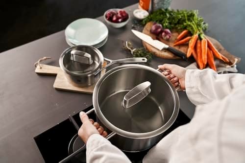 ZWILLING Cookware Set, Stainless Steel, Matt Set of 5 Saucepans - Image 8