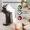 Tristar 3-in-1 Multi-Capsule Coffee Machine - Compatible with Nespresso Capsules, Dolce Gusto, ESE Pods - 19 Bar - BPA Free - CM-2301 - Image 7