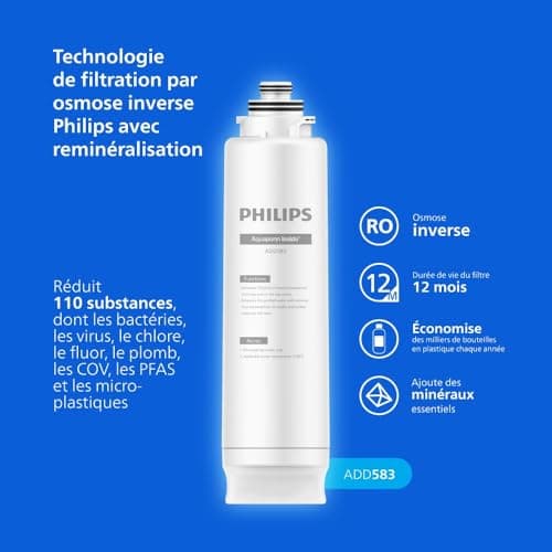 Philips Reverse Osmosis Water Station, Instant Hot & Cold Water, Built-in Ice Maker, UV-C, Remineralization, TDS Monitor, 6 Litre Tank, 1 Year Filter Life - Image 5