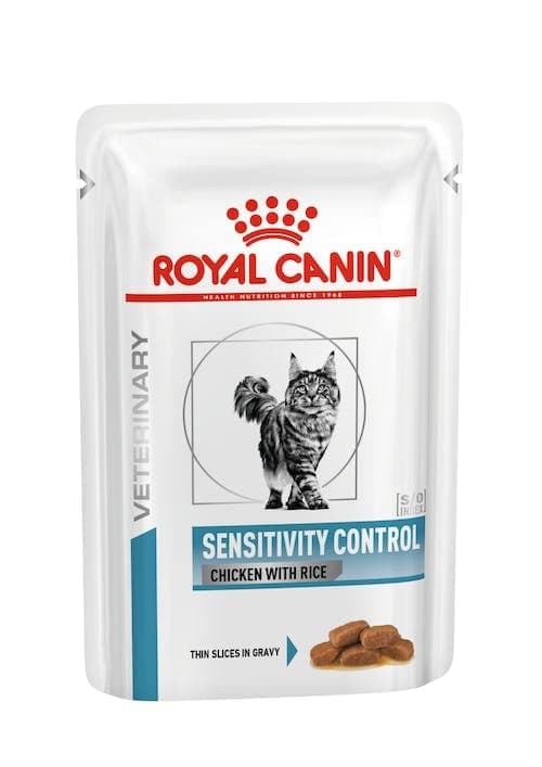 Royal Canin Veterinary Sensitivity Control | Pack of 4 | 4 x 12 x 85 g | Complete Dietary Food for Adult Cats | to Reduce Symptoms of Nutrient Intolerance - Image 3