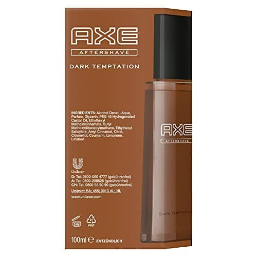 AXE Aftershave Dark Temptation Aftershave Lotion 100ml for Men and Men (4 products) - Image 5