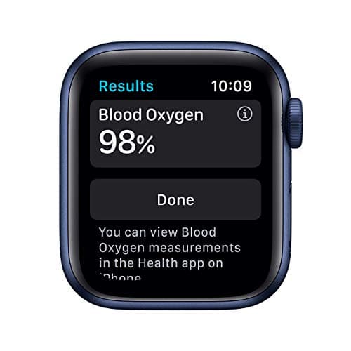 Apple Watch Series 6 (GPS + Cellular, 40MM) Blue Aluminium Case with Navy Blue Sport Strap (Refurbished) - Image 3