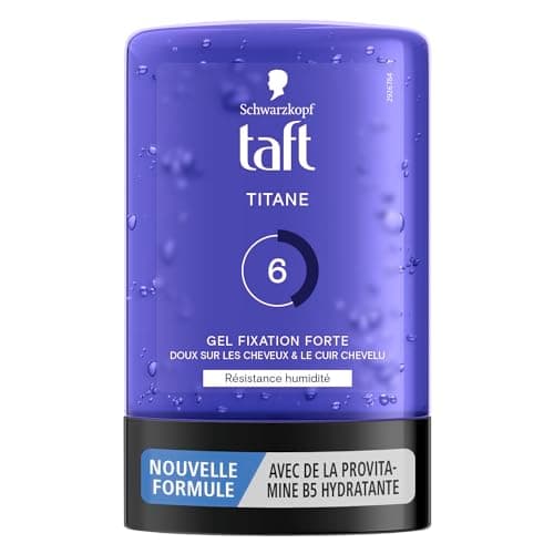 Taft - Schwarzkopf - Styling Tube Gel - Titanium Gel - Moisture Resistance - Strong Hold - Gentle on Hair - Long Lasting Hold - No Sticky Effect - Formula Provitamin B5-300ml - Image 2