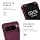 kwmobile Necklace Case Compatible with Google Pixel 9 / Pixel 9 Pro - Silicone Case Cover with Necklace Burgundy Purple - Image 5