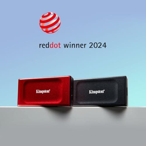 Kingston XS1000 2TB SSD External USB 3.2 Gen 2 Portable External Solid State Drive Red-SXS1000R/2000G - Image 5