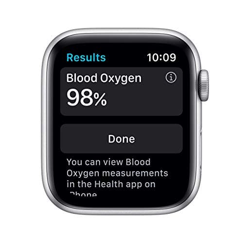 Apple Watch Series 6 (GPS + Cellular, 44MM) Silver Aluminium Case with White Sport Strap (Refurbished) - Image 3