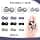 9 Pairs Silicone Eartips Replacement for Galaxy Buds Pro - Noise Cancelling Replacement Tips Compatible with Samsung Galaxy Buds Pro 3 Colors (S/M/L, GrayPurpleBlack) - Image 3