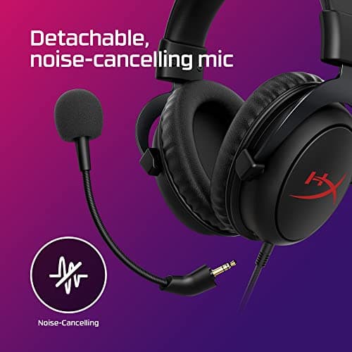 HyperX Cloud Core - Wired Headset for PC, DTSHeadpone: X, Audiospatial, Memory Foam Cushion, Durable Aluminium Frame, Black - Image 6