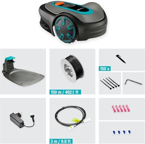 Gardena Sileno Robot Lawnmower Minimo 350 m²: Rasaerba Intelligent with Optimal Connectivity, Programmable with Gardena Bluetooth App (15208-47) - Image 3