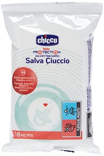 Chicco 00007921000000 Cleaning Wipes, 16 Pieces, White - Image 2