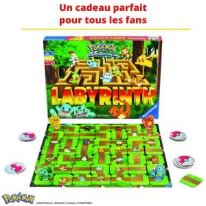 Ravensburger - Pokemon Maze Board Game - Pokemon Maze Game - Family - 2-4 Players from 7 Years Old - Pikachu Bulbasicar Charmander Squirrel - 26949 - Image 6