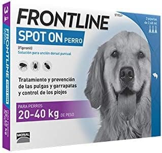 Merial Frontline Spot on Dogs 20-40 kg Total Protection 6 Pipettes - Image 1