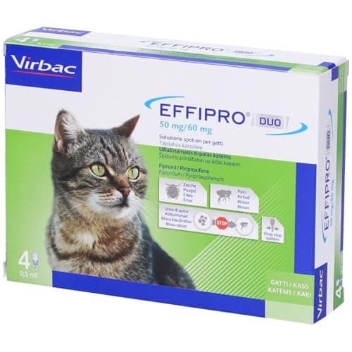 Virbac 104836022 Effipro'Duo Cat 4Pip - Image 3