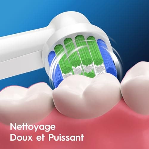 Toothbrush Heads Compatible with Oral-B, CALLYSONIC Replacement Toothbrush Heads for Oral B Electric Toothbrush - Vitality Pro/Pro 3 3500 /Pro 3 3000 /Pro 1 / Vitality 100 - Image 3