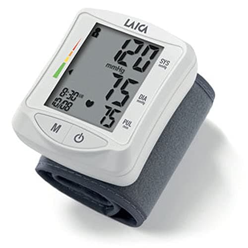 Laica BM1006W Automatic Wrist Blood Pressure Monitor Blood Pressure and Pulse Rate - Image 3