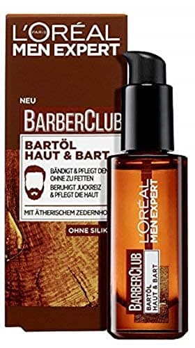 L'Oréal Men Expert Barber CLUB HUILE POUR BARBE peau et barbe , Lot de 1 paquet (1 x 30 ml) - Image 2