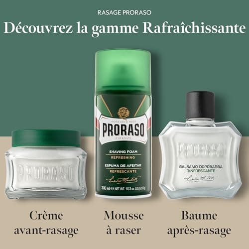 Proraso | Baume Après-Rasage Rafraîchissant (flacon de 100 ml) – Soin visage homme sans alcool à l'huile d'eucalyptus et menthol – Fabriqué en Italie - Image 7