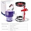 Dust Pan Compatible with Dyson Vacuum Cleaner V10 SV12, Large Replacement Dust Bin for Dyson Part # 969509-01 with HEPA Filter - Image 7