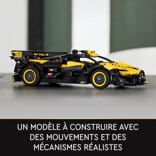 LEGO 42151 Technic Le Bolide Bugatti, Jouet Voiture de Course pour Enfants dès 9 Ans, Maquette à Construire de Véhicules Iconiques à Collectionner - Image 8